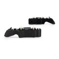 Front Upper Bumper Cover Bracket Pair For Hyundai Accent 2012 2013 2014 2015 2016 2017 Driver And Passenger Side Pp Plastic 