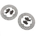 Rear Brake Rotor Disc Pads For 2014 Can-am Commander Max 1000 Dps