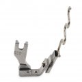 Lirun Sewing Machine 5 8 15mm Adjustable Belt Elastic Presser Foot For Taiko Union Special Willcox Gibbs Yamato Steel Silver