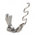 Lirun Sewing Machine 5 8 15mm Adjustable Belt Elastic Presser Foot For Taiko Union Special Willcox Gibbs Yamato Steel Silver