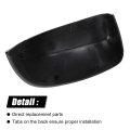 Glossy Black Mirror Cover Replace For 2014 2024 Jeep Cherokee And 2017 Compass 68228908aa Direct Replacement Style 2 Piece Set