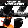 Glossy Black Mirror Cover Replace For 2014 2024 Jeep Cherokee And 2017 Compass 68228908aa Direct Replacement Style 2 Piece Set