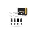 Disc Brake Hardware Set For Land Rover Range Evoque 2012 2013 2014 2015 Front Position Standard Style Black