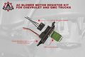 Ac Blower Motor Resistor Kit With Harness Replaces 89019088 973-405 15-81086 22807123 Fits Chevy Silverado Tahoe Suburban
