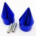 Smt-spike Bar End Compatible With Kawasaki Zx 750 900 650r 7r 9r Z1000 10r Zx11 Zzr1200 Zx14 Blue B00rw3kwme