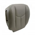 Driver Bottom Seat Cover For Chevy Tahoe Suburban 03-06 Gray 922 
