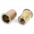 Uxcell M8 Thread 16mm Long Rivet Nut Insert Nutsert 50pcs