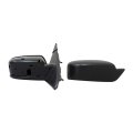 Ford Fusion 2006 07 08 09 2010 Door Mirror Black Housing Plastic Material Electric Adjustment Screws Attachment Powered 5 