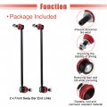 X Autohaux 2pcs Front Sway Bar Links Stabilizer Enda Link Suspension Kit For Toyota Rav4 Prius Corolla Im Lexus Nx200t Nx300h
