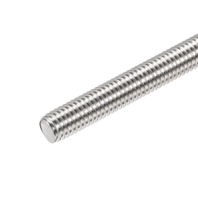 6pcs M8 X 120mm Fully Threaded Rod 304 Stainless Steel Right Hand Threads