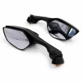 Httmt- Motorcycle Led Rear View Mirrors With Turn Signal Compatible Kawasak Ninja Zx10r Zx-10r 2016-2020 Sportbike P N