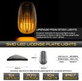Full Led Amber Roof Cab Clearance Lights For 2003-2018 Dodge Ram 1500 2500 3500 Pickup Chrome Housing Clear Lens Safety Marker