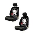 Two Universal Fit Lowback Seat Covers Betty Boop Timeless 