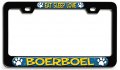 Eat Sleep Love Boerboel Dogs Pets Bl 3d Metal License Plate Frame Auto Suv Truck Tag Holder I76 