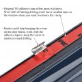 Vesul Tape On Window Deflector Compatible With Hyundai Sonata 2020 2021 2022 2023 Polycarbonate Rain Guard Vent Visor Shield