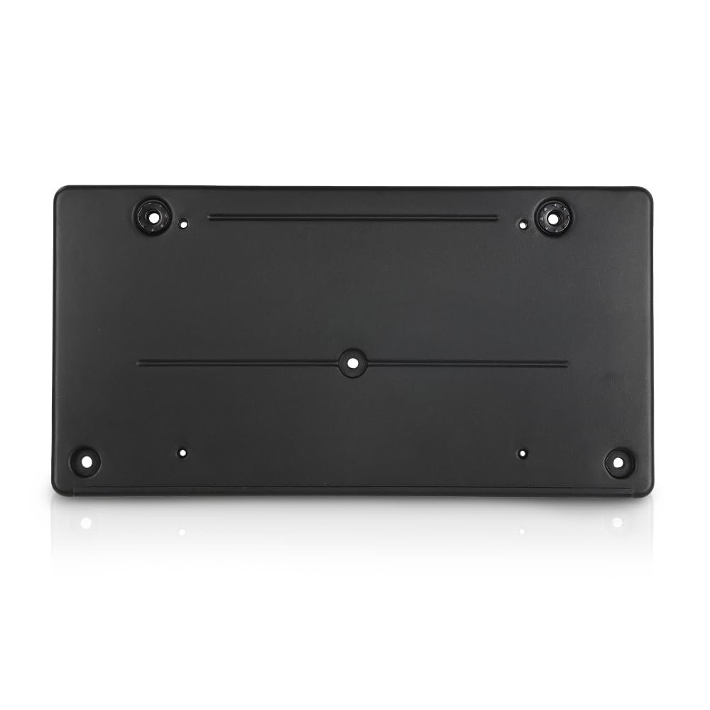 Front Bumper License Plate Holder Mounting Bracket For Land Rover Discovery 4 Lr4 2010 2016 Black Polypropylene Part Number