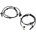 Abs Wheel Speed Sensor Compatible For Nissan Models Altima 2007-2012 Maxima 2009-2014 Rear Driver And Passenger Side 2-pc Set 