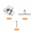 Uxcell 12 Pack Double Roller Catch Cabinet Latch With Spear Strike For Cupboard Closet Kitchen Door Latches And Catches Zinc