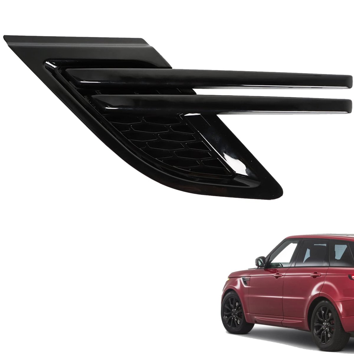 Air Vents Grill Trim Left Side Black Replacement For 2014-2017 Sport