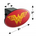 Wonder Woman Icons Logo Oval Tow Trailer Hitch Cover Plug Insert