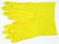 Mcr Safety 5299pb 10-1 2-inch Flock Lined Latex Scalloped Cuff Seamless Rubber Gloves Blue X-large 1-pair 
