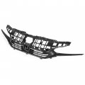 Hecasa Grille And Headlight Trim Replacement Compatible With 2022 2023 Honda Civic Abs Plastic Black