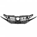 Hecasa Grille And Headlight Trim Replacement Compatible With 2022 2023 Honda Civic Abs Plastic Black