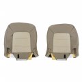 Driver And Passenger Replacement Bottom Seat Covers Leather Tan For Ford Expedition 2003 2004 2005 2006 