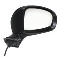 Door Mirror Passenger Side For Toyota Prius 2010 2011 2012 2013 2014 2015 Power Glass Paintable Manual Folding Replacement 