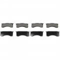 A-partrix 2set Front Rear Brake Pads Replacement Car Disc Pad Set Fits Chevrolet C4500 Kodiak 2004-2009 Chevy C5500 2003-2009 