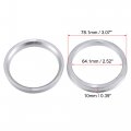 X Autohaux 4pcs Od 78 1mm To Id 64 Aluminum Alloy Car Auto Hub Centric Rings Wheel Bore Center Spacer Replacement
