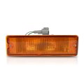 Nissan Pathfinder 1990 1995 Driver Side Turn Signal Parking Light Assembly Ni2520108 B613541g02 Amber Lens Halogen 12v 