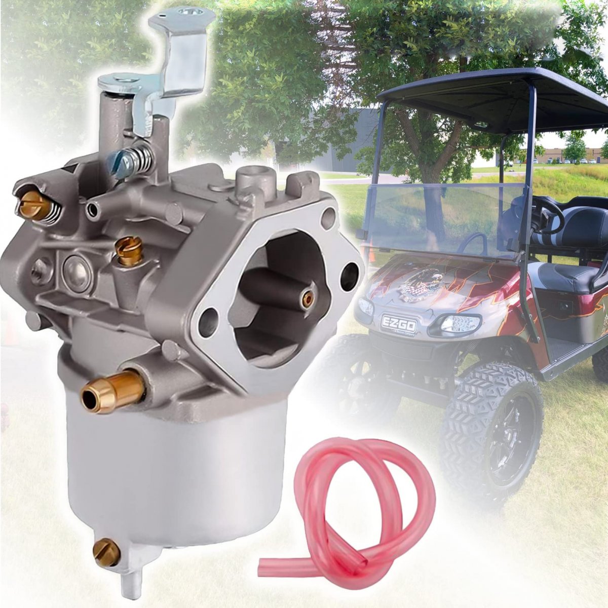 Club Car Ds And Precedent Golf Cart Carburetor Fe290cc For 1998 Up Gasoline Engines