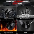 Glossy Black Mirror Cover Cap For 2021 2025d Bronco Sport And 2022 Ford Maverick Direct Replacement For M 17d742 B 2 Piece Sesy