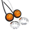 Roadpro Lights Lenses Rp534a2 Led 3 4 In Rnd Clearance Side Marker A 