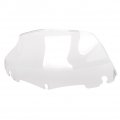 Mallofusa Motorcycle Front Windscreen Windshield Compatible For Electra Street Glide Touring Bike 2014 2015 2016 White