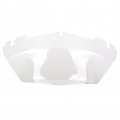 Mallofusa Motorcycle Front Windscreen Windshield Compatible For Electra Street Glide Touring Bike 2014 2015 2016 White