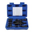 10pcs Motorcycle Inner Bearing Disassembly Tool Kit Wheel Puller 8-25mm