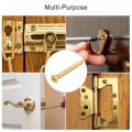 Uxcell Brass Wood Screws M6x60mm Phillips Flat Head Self Tapping Connector For Door Hinges Wooden Furniture Home Appliances