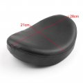 Topteng Universal Black Backrest Cushion Pad For Yamaha Honda Suzuki Kawasaki Motorcycles