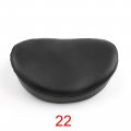 Topteng Universal Black Backrest Cushion Pad For Yamaha Honda Suzuki Kawasaki Motorcycles