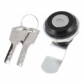 Hex Nut 21mm Male Thread Mounted Security Panel Lock Flat Washer For Mailbox Cabinet 