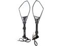 2x Motorcycle Side Mirror Motorbike Rear View Left Right Mirrors Fit For 1992 1993 1994 1995 1996 1997 1998 Kwasaki Zephyr1100