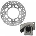 Caltric Front Right Brake Caliper With Disc Compatible Suzuki King Quad 700 Lt-a700x 4x4 2005 2006 2007