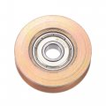 Uxcell Sliding Door Roller U Groove 8mm Shaft Hole 40mm Diameter 8 1mm Width Bearing Steel