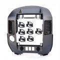 Center Dash Bezel Finisher Panel With Cigarette Lighter For 2004 2005 2006 Nissan Titan Xe Se And Armada Without Speaker Part 