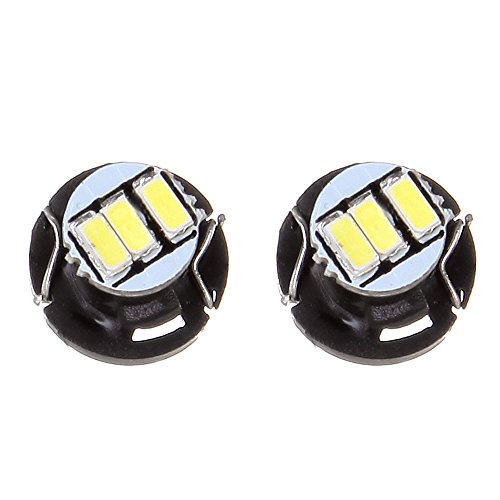 White T4 2 Neo Wedge Led Bulb Interior Lights 4 Pack 3-3014smd Chip For Instrument Panel Gauge Cluster Dashboard Dash 12v