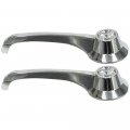 Auto Krafters Compatible Replacement For Interior Door Handles 1963-64 Galaxie 1964-65 Fairlane Falcon Comet 1964 5 Mustang 