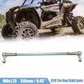 X Autohaux M8 240mm Steering Tie Rod Ball Joint For 50cc 70cc 90cc 110cc 125cc 150cc 200cc 250cc Atv Four Wheeler Quad
