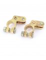 Uxcell Pair Adjustable Brass Battery Terminal Clamps 50 X 45 18mm For Car